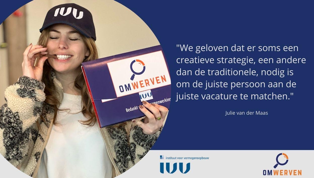 IVV over de samenwerking omwerven